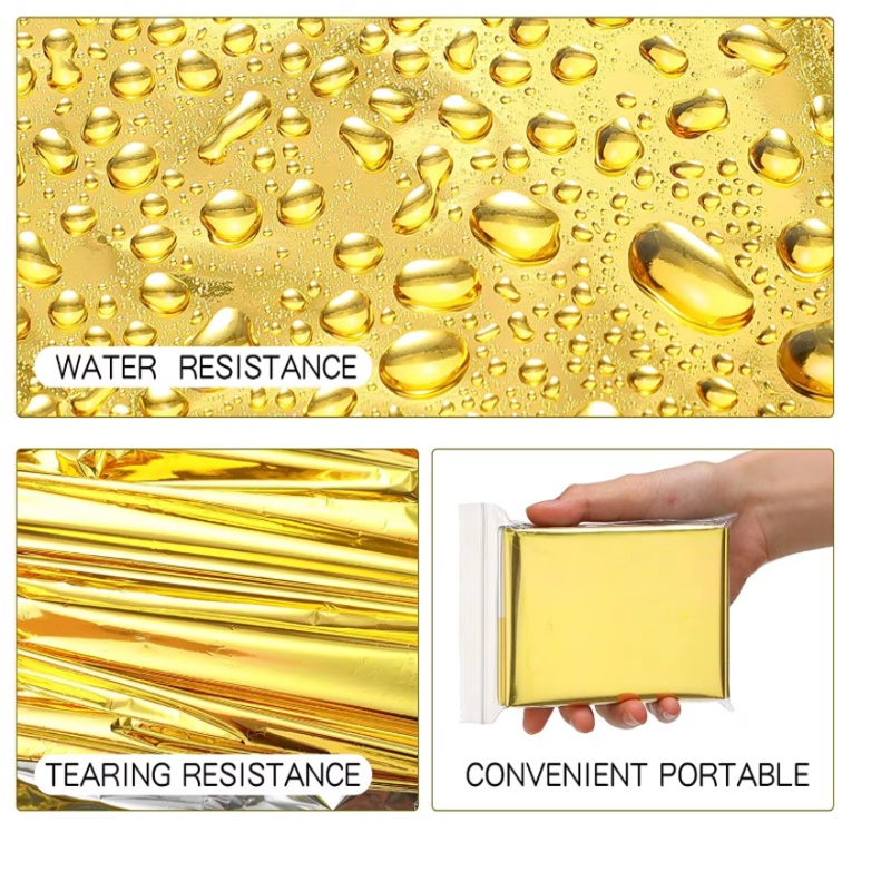 ผ้าห่มฉุกเฉินไมลาร์ฟอยล์แบบทนท - Survival Blanket Reflective บทวิจารณ์และราคา