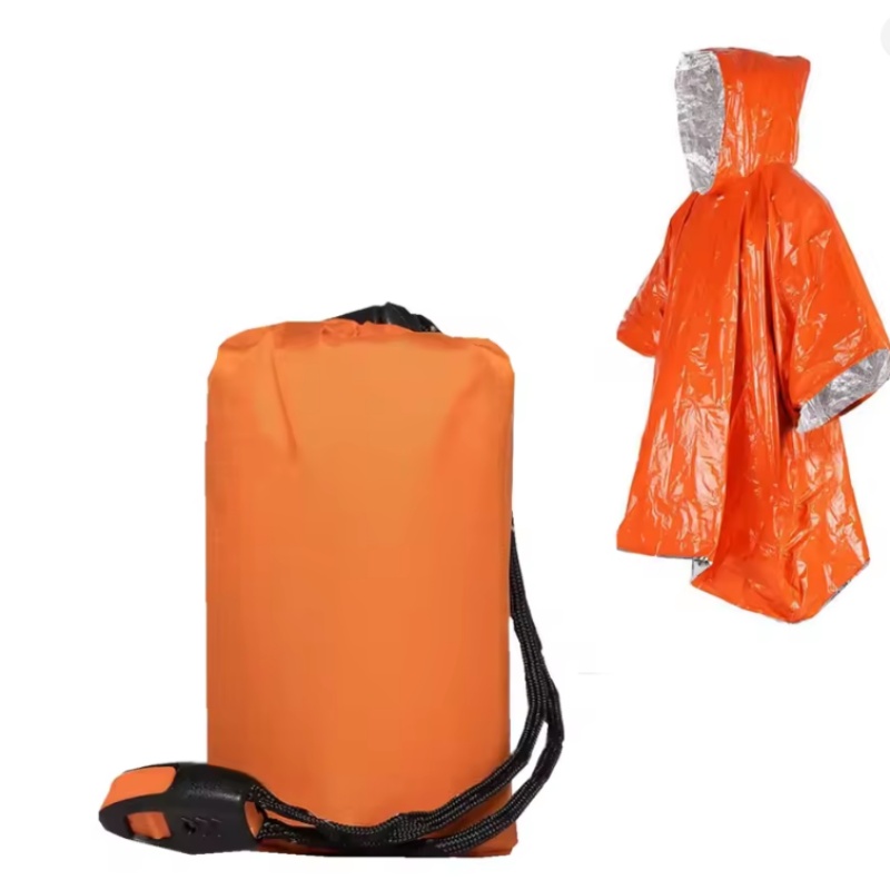เสื้อกันฝนฉุกเฉิน 4 ชิ้น, ผ้าห - Survival Blanket Reflective บทวิจารณ์และราคา