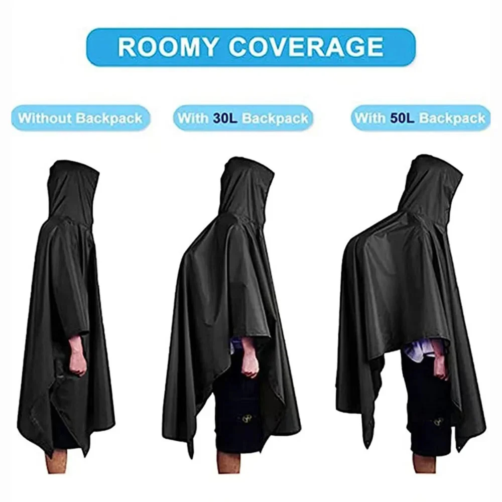 เสื้อกันฝนทหาร 3 in 1 สำหรับกิ - Emergency Poncho Rain บทวิจารณ์และราคา